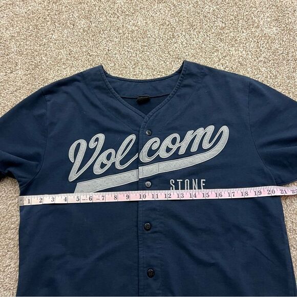 Retro Volcom Baseball Jersey Men's M - Picture 6 of 6